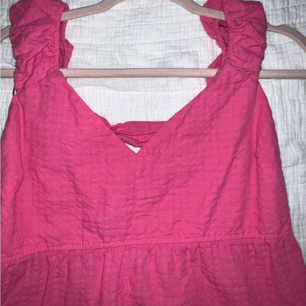 XL pink maxi dress